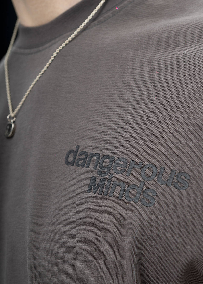 Dangerous Minds Big Dare grey black washed tshirt