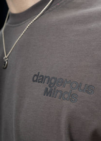 Dangerous Minds Big Dare grey black washed tshirt