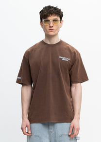 Dangerous Minds Big Dare brown blue washed tee