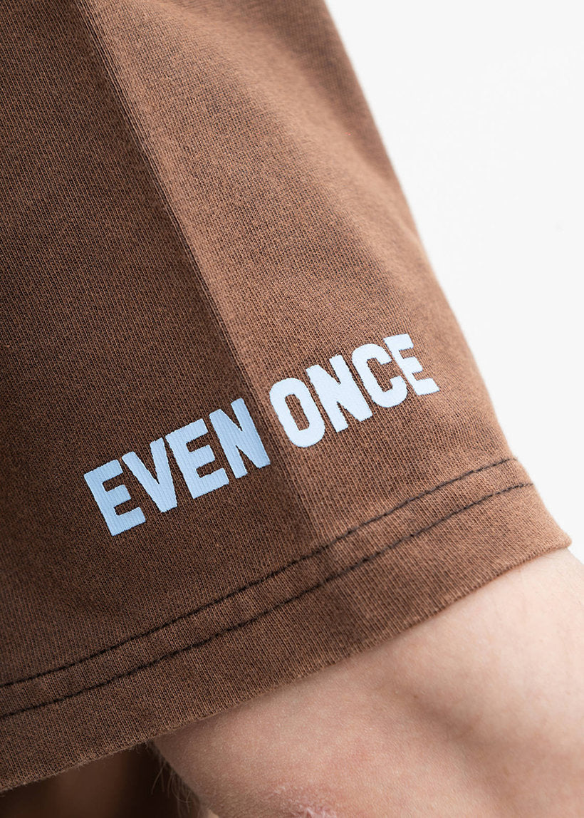 Dangerous Minds Big Dare brown blue washed tee