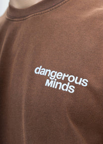 Dangerous Minds Big Dare brown blue washed tee