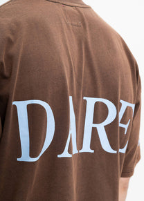 Dangerous Minds Big Dare brown blue washed tee