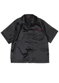Dangerous Minds 998 Horse black satin shirt