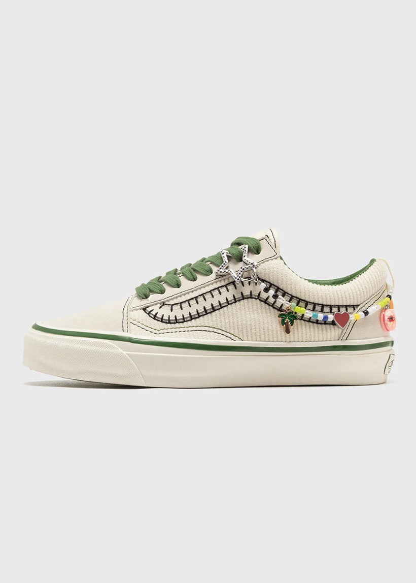 VANS x COCONA HIRAKI VN000EGYCRM1 Lx Old Skool Charms Cream