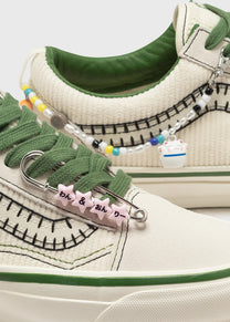 Vans x Cocona Hiraki VN000EGYCRM1 LX Old Skool Charms cream