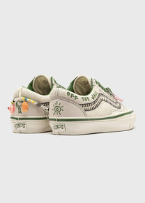 Vans x Cocona Hiraki VN000EGYCRM1 LX Old Skool Charms cream
