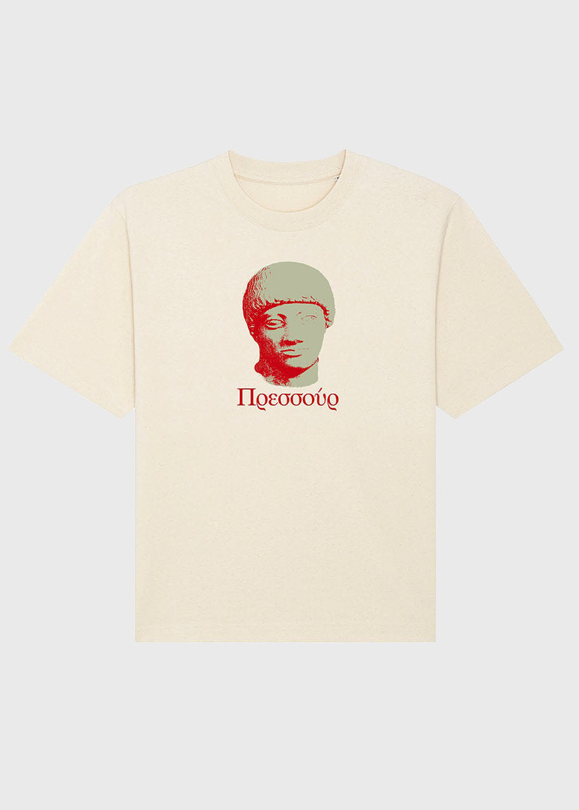 Pressure Acropolis Ring beige tee