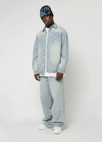 Karl Kani KM253-007 CG K Western denim overshirt