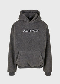 Karl Kani KM253-048 Kani Teddy silver grey hoodie