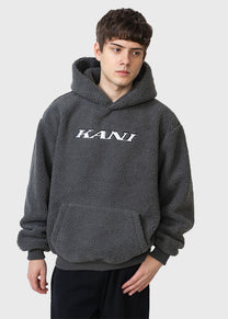 Karl Kani KM253-048 Kani Teddy silver grey hoodie