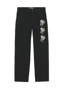Iuter Floral black work pants
