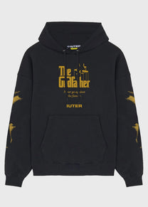 Iuter The Godfather Worldwide black hoodie