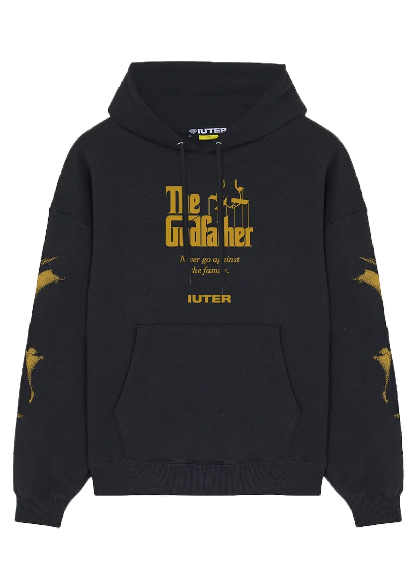 Iuter The Godfather Worldwide black hoodie