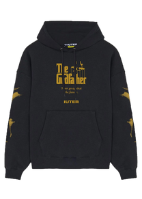 Iuter The Godfather Worldwide black hoodie