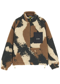 Iuter Tornado brown fur neck zip
