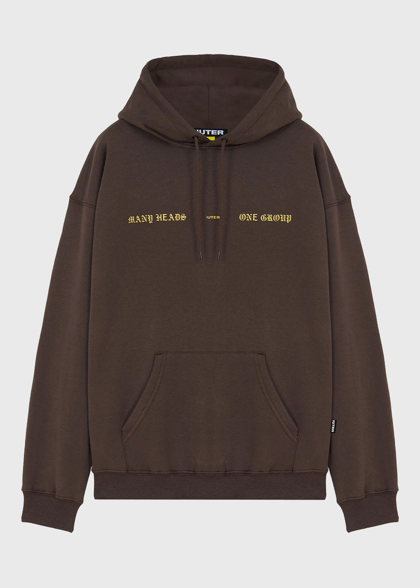 IUTER Myths hoodie brown