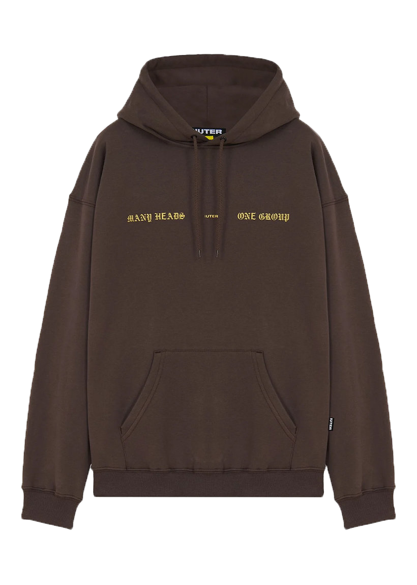 Iuter Myths brown hoodie