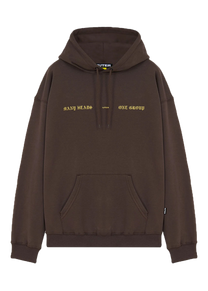 Iuter Myths brown hoodie