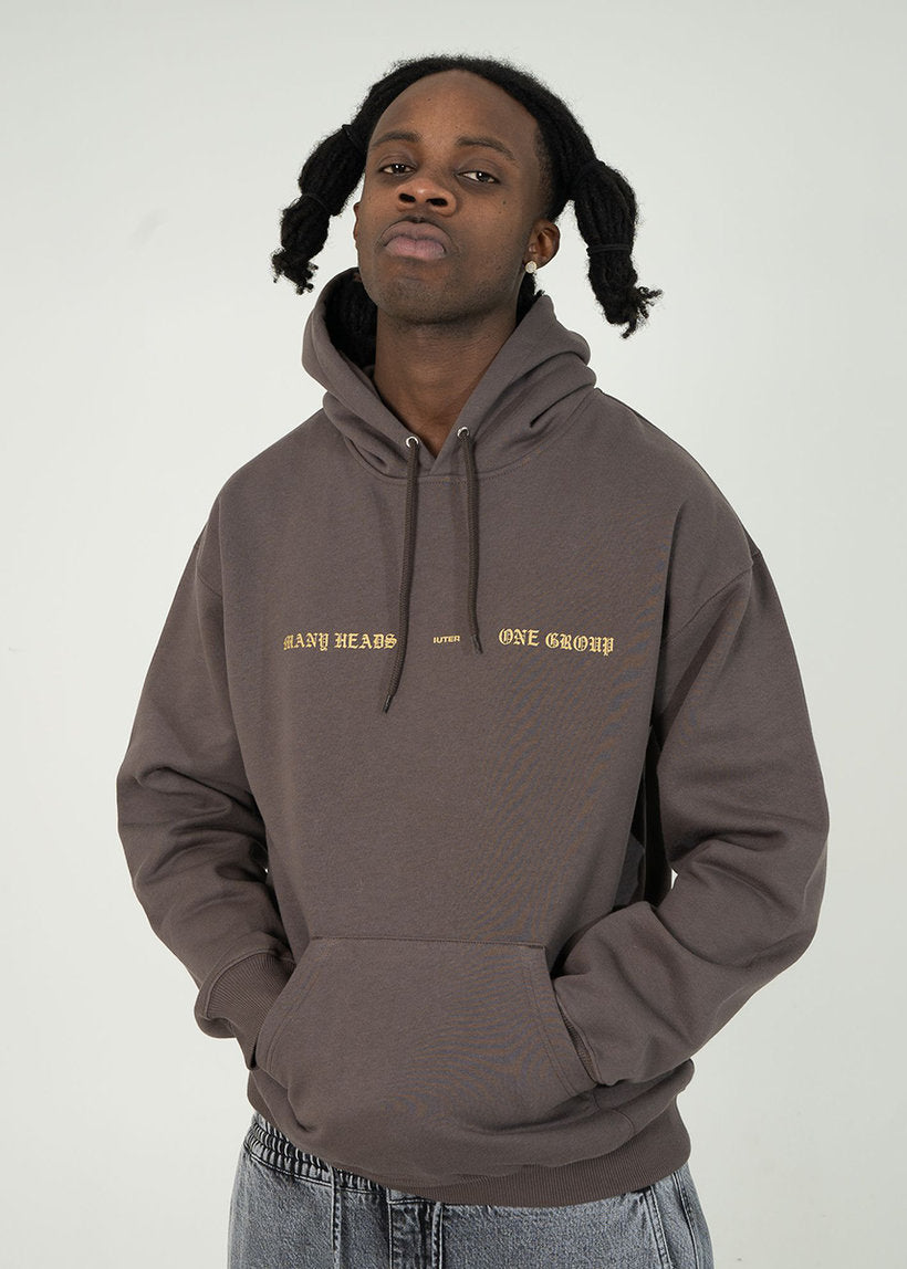 IUTER Myths hoodie brown