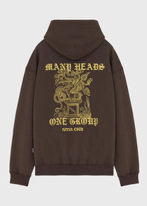 Iuter Myths brown hoodie