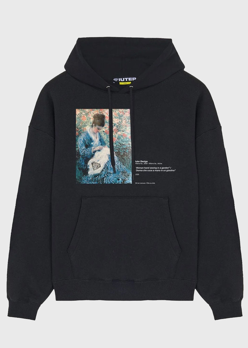 IUTER Museum hoodie black