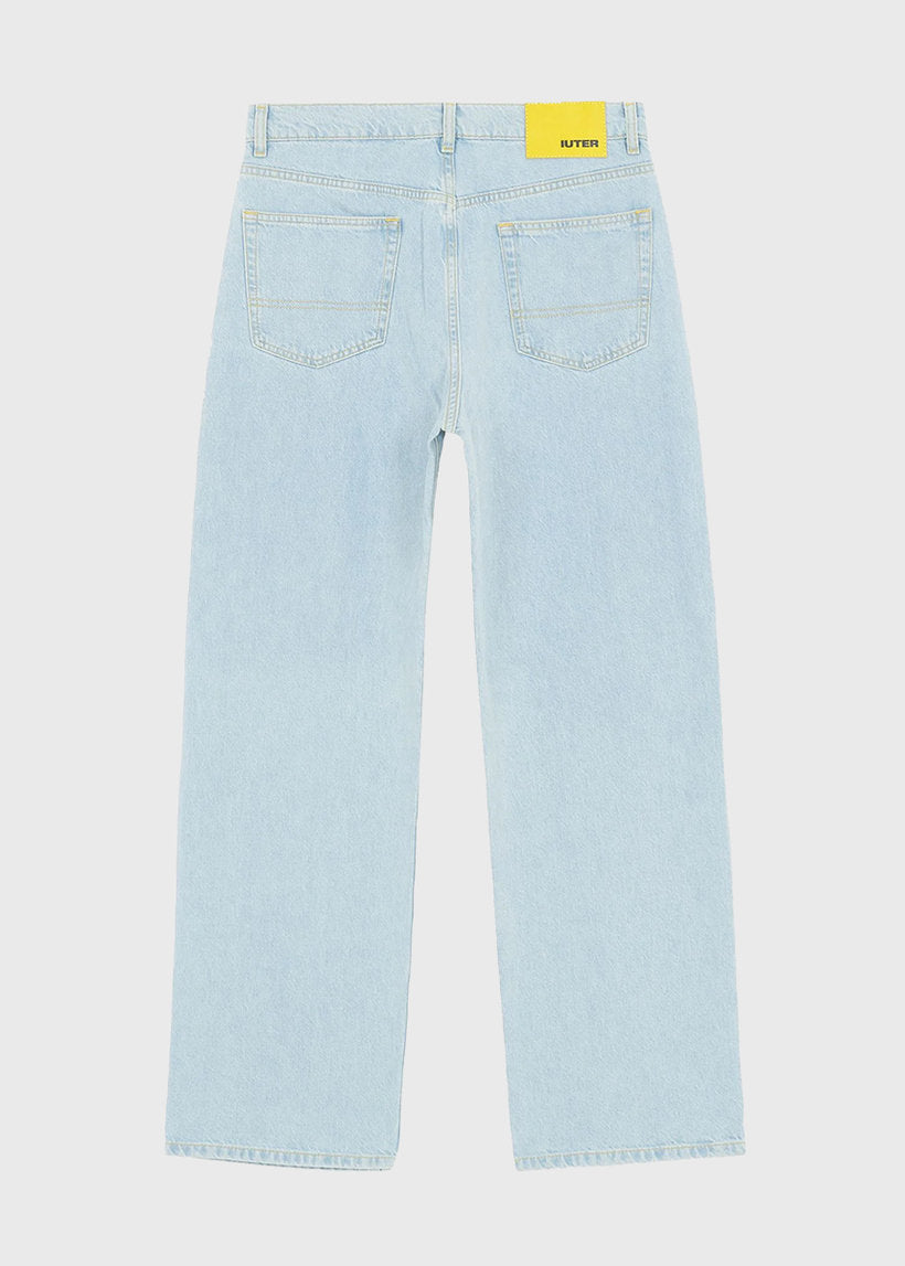 Iuter Paradise light denim loose pants