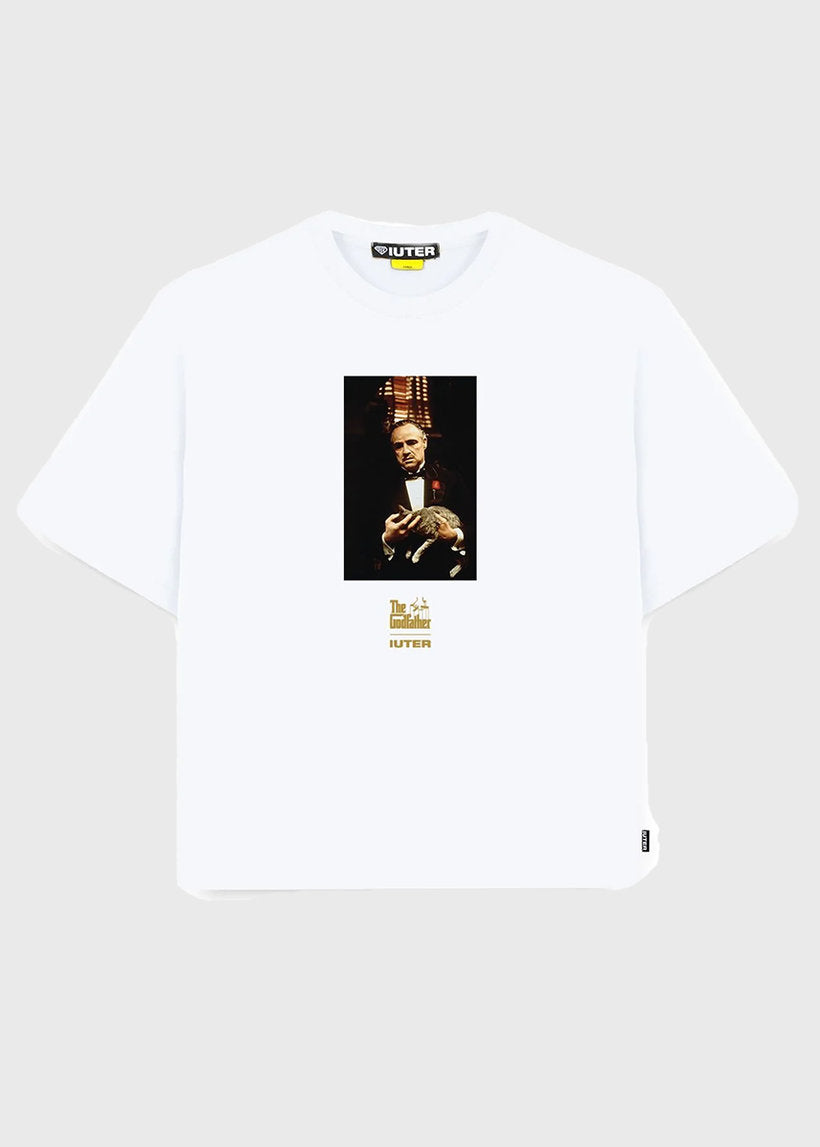 IUTER The Godfather Vito tee white