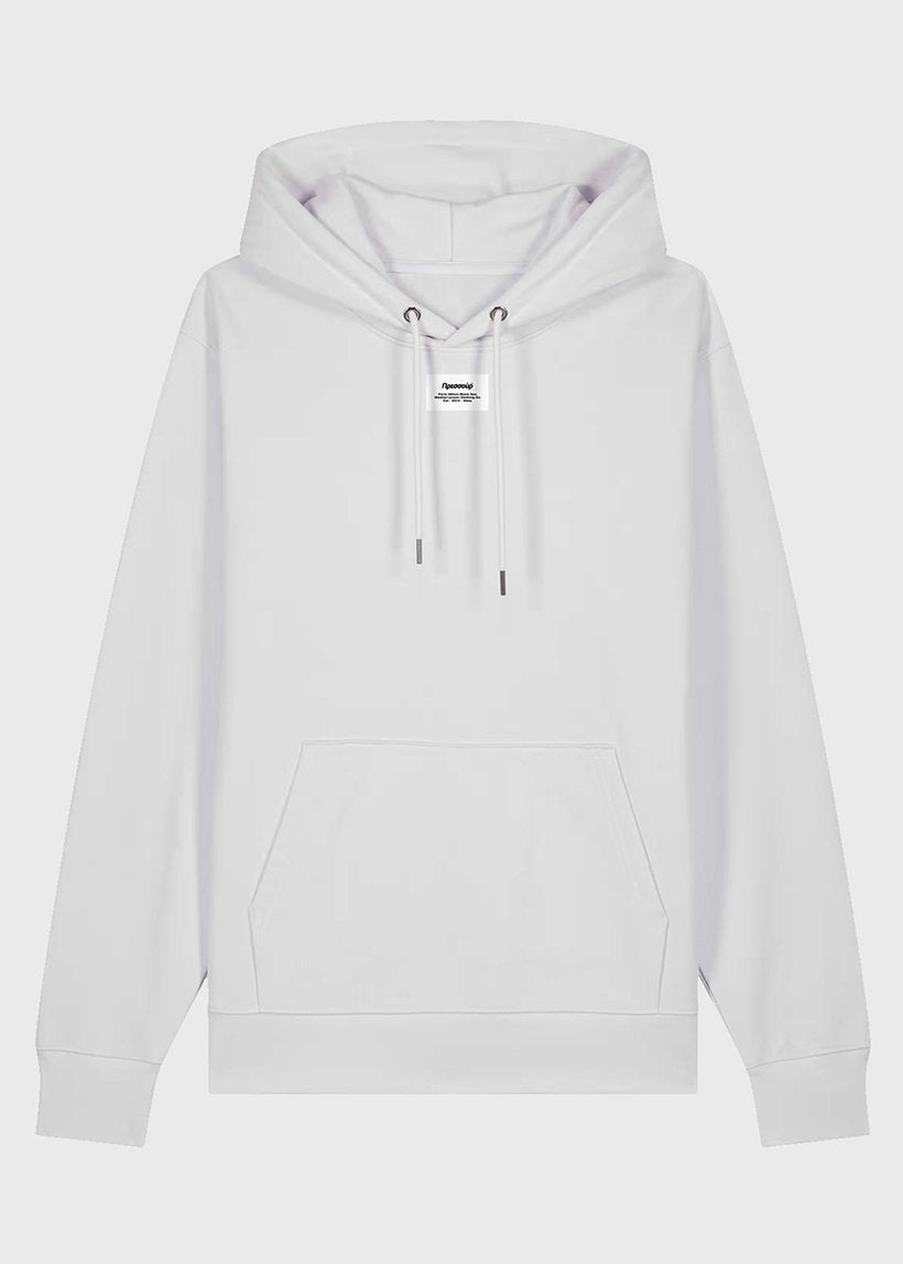 Pressure Classic white hoodie