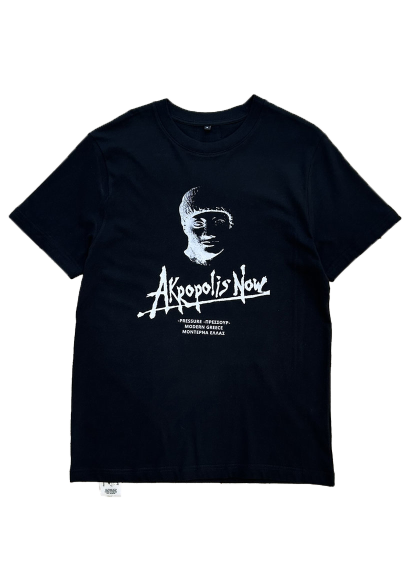 Pressure Akropolis Now black tee