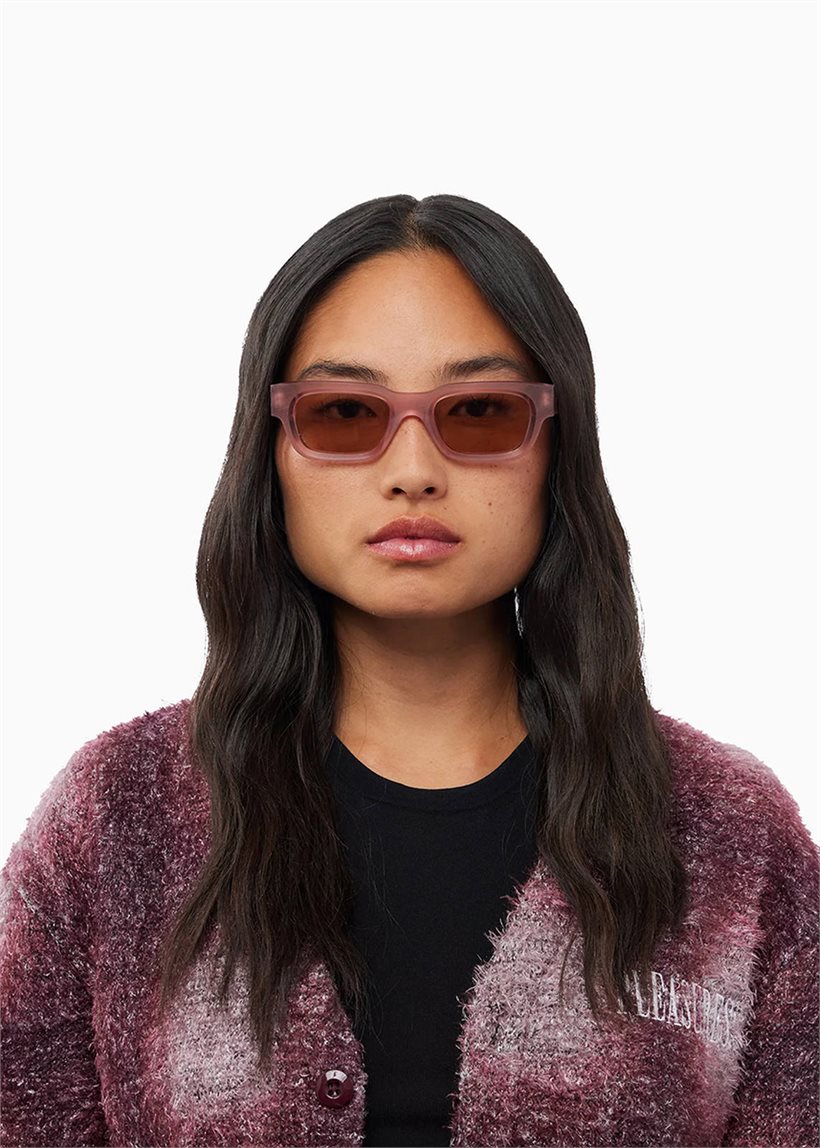 Akila Zed Raw desert rose acetate-brown lenses