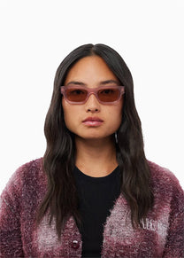 Akila Zed Raw desert rose acetate-brown lenses