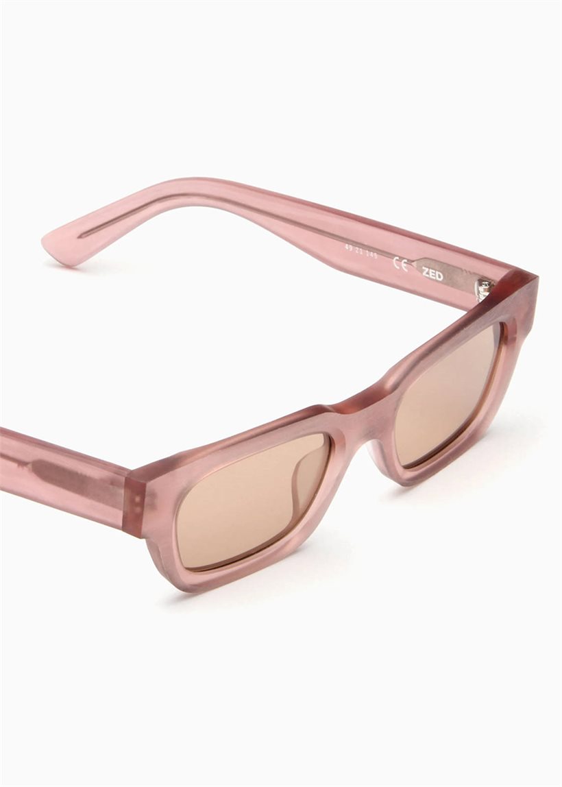 Akila Zed Raw desert rose acetate-brown lenses