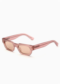 Akila Zed Raw desert rose acetate-brown lenses