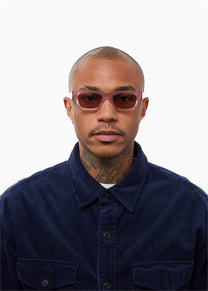 Akila Zed Raw desert rose acetate-brown lenses