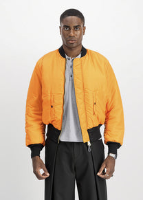 Alpha Industries MA-1 Heritage 100101 black bomber jacket
