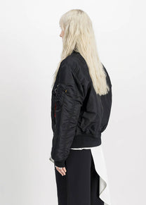 Alpha Industries MA-1 Heritage 100101 black bomber jacket