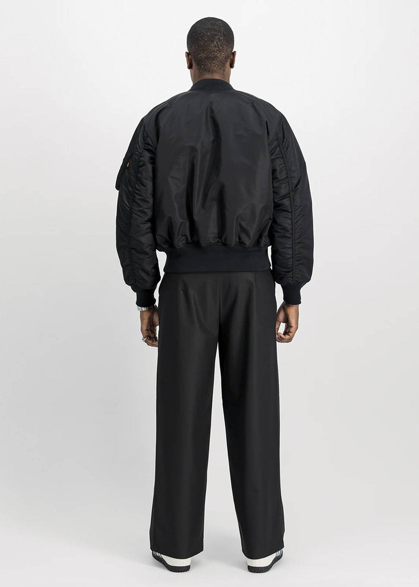 Alpha Industries MA-1 Heritage 100101 black bomber jacket