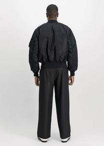 Alpha Industries MA-1 Heritage 100101 black bomber jacket