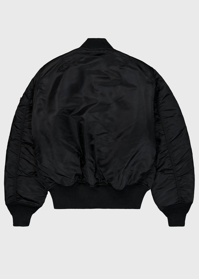 Alpha Industries MA-1 Heritage 100101 black bomber jacket