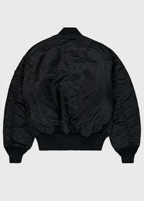 Alpha Industries MA-1 Heritage 100101 black bomber jacket