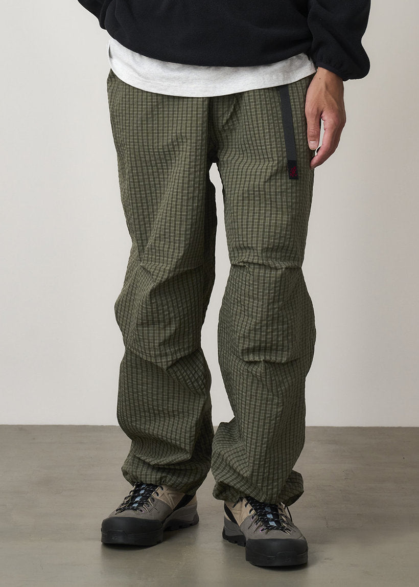 Gramicci G5FM-P010 Northside plaid olive pants