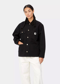 Carhartt WIP I031570 W' OG Michigan black/black rinsed coat