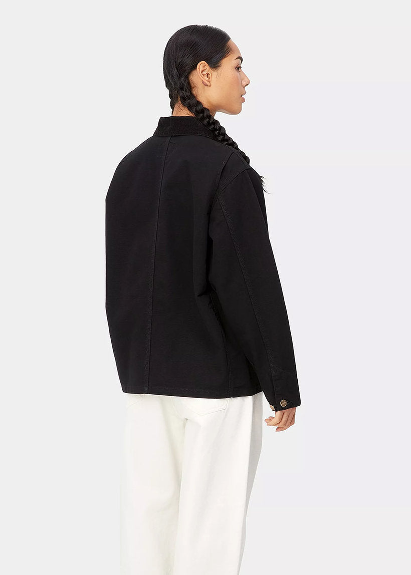 Carhartt WIP I031570 W' OG Michigan black/black rinsed coat