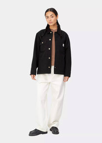Carhartt WIP I031570 W' OG Michigan black/black rinsed coat