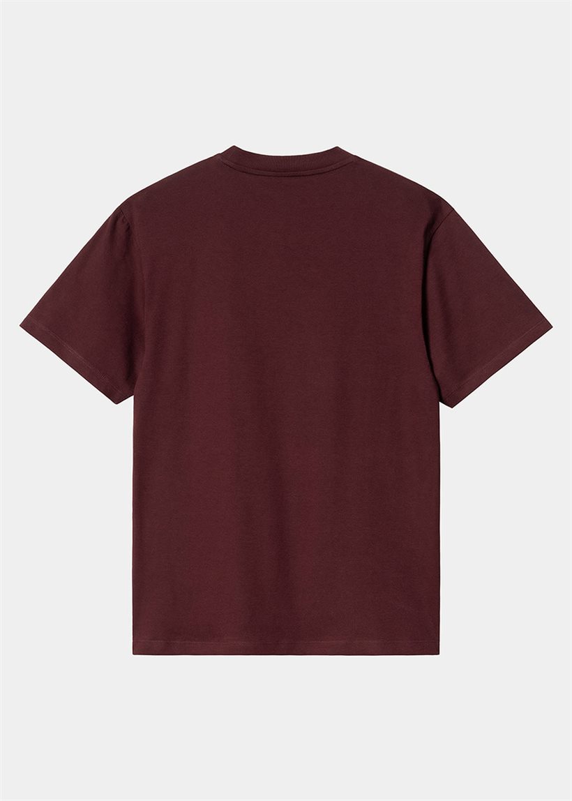 Carhartt WIP I032206 W' Casey amarone/silver S/S tshirt