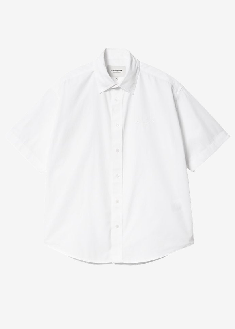 Carhartt WIP I033080 W' Jaxon white/white S/S shirt