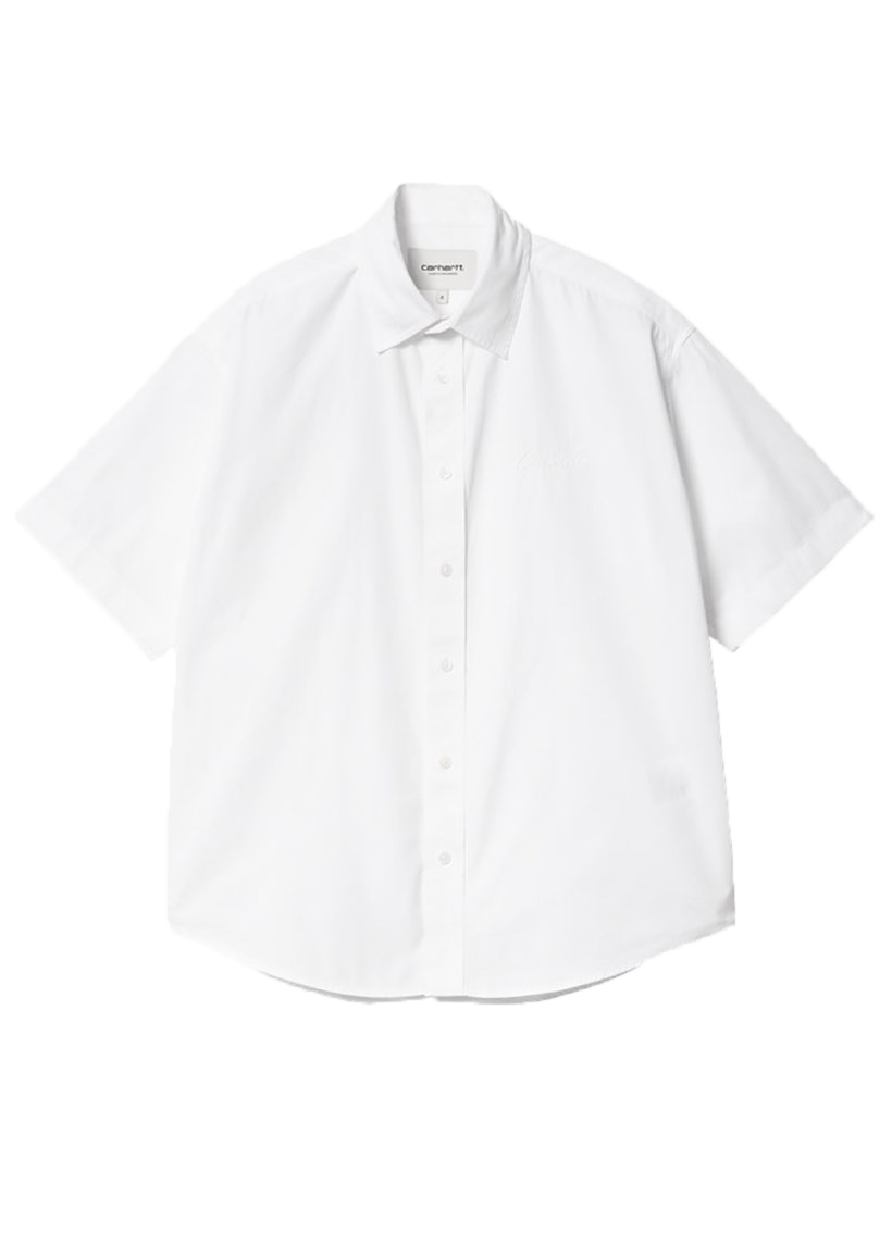 Carhartt WIP I033080 W' Jaxon white/white S/S shirt