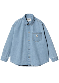 Carhartt WIP I033344 W' Alta blue stone bleached shirt jac