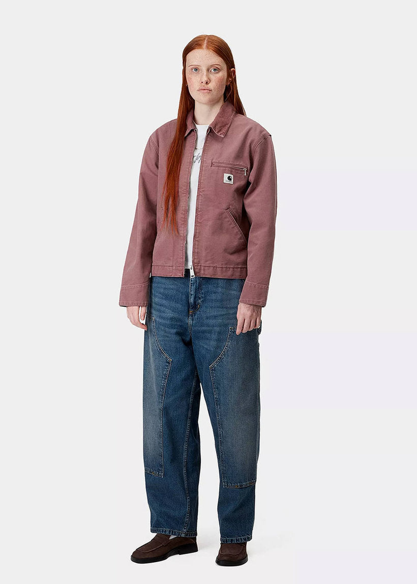 Carhartt WIP I034879 W' OG Detroit dusky pink stone canvas jacket