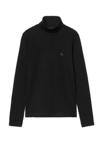 Carhartt WIP I035470 W' Philipa black mockneck L/S tshirt